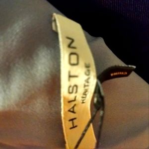 Halston Silver Cocktail Dress